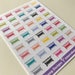 A75 - Clean Bedroom - Planner Stickers