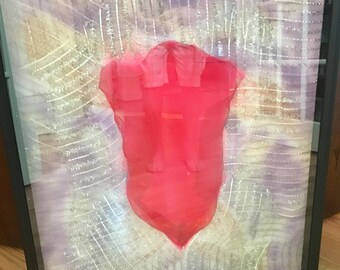 3 D ballerina in pink