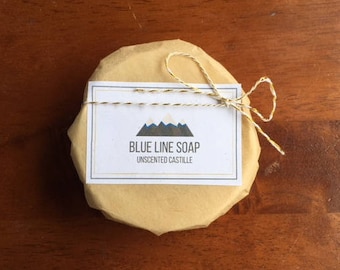Unscented Castille Moisturizing Soap Bar