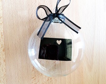 State of Colorado Ornament, Custom, Travel, USA