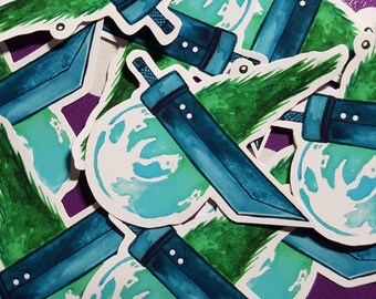Final Fantasy VII inspired sticker