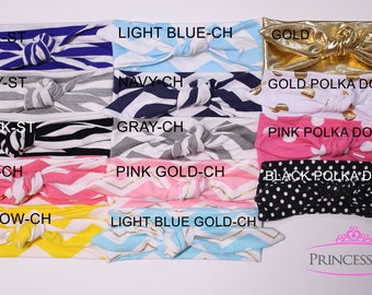 baby girl headband - baby turban headband - baby headband - baby knot headband - baby shower gift - baby gift - baby turban headwrap - CH01