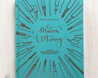 Moderne Schriftzug Kalligraphie Arbeitsmappe von Rebecca Cahill Wurzeln - mit UK Lieferung