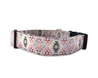 Ikat Dog Collar, Embroidered Dog Collar, Personalized Dog Collar, Dog Collar, Dog Collar, Girl Dog Collar, Tribal Dog Collar, Aztec Dog