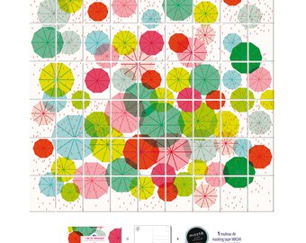 1 year of correspondance, one postcard per week