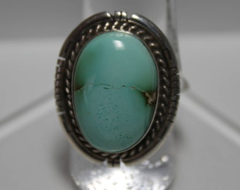 Royston Turquoise and Sterling Silver Ring