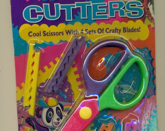 SALE Lisa Frank Crazy Crafty Cutters Scissors