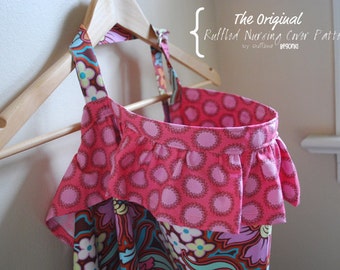 The Original Ruffled Breastfeeding Apron Nursing Cover up PDF Sewing PATTERN