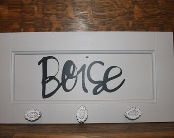 Repurposed Cabinet Door