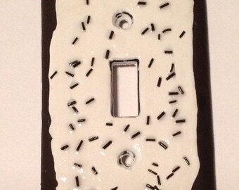 Chocolate Breakfast Pastry Light Switchplate