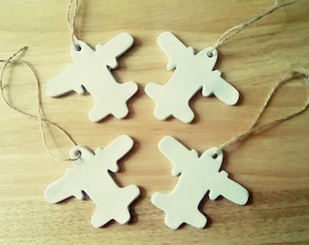 Aeroplane Clay Shapes To Decorate