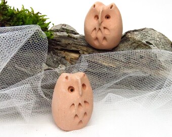 Oil Diffuser 1, Ceramic Owl Theme Aromatherapy Spa Decor Essential Oil Pottery, Woodland, Yoga Accessory Fragrance, Bird Lover Gift Under 10
