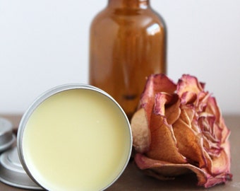 White Rose solid perfume, floral perfume, alcohol free, cruelty free, rose scented perfume,