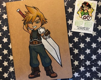 Sketchbook Series: Cloud Strife (Final Fantasy VII)