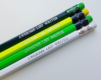 Awesome List Writer Pencil