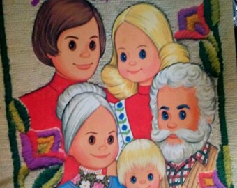 Sale-1977 Mattel Sunshine Family Paper Dolls -Whitman