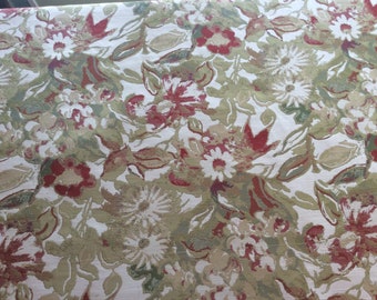 Floral Upholstery Fabric - per yard