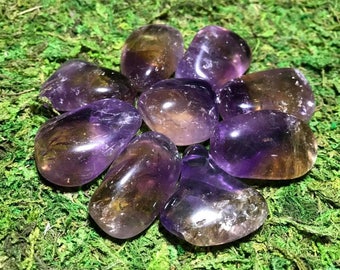 Ametrine ~ Tumbled Stones