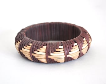 Vintage Woven Bangle Bracelet