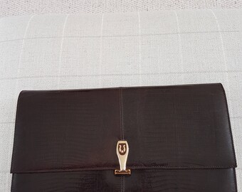 Bruno Magli Leather Clutch Bag