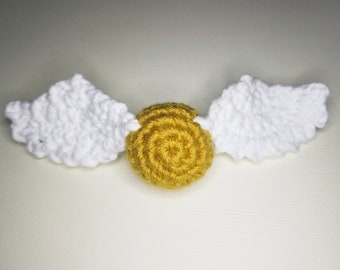 Golden Snitch Hair Clip