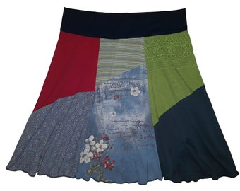 Plus Size Skirt 2X 3X Upcycled Skirt Boho Clothing Hippie Skirt Women's size 22 24 26 Best Selling Skirts Trendy Twinkle Skirts Twinklewear
