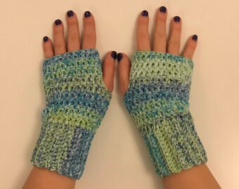 Crochet Fingerless Gloves