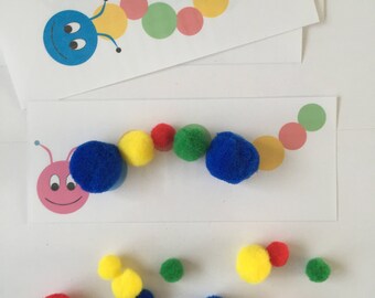 Busy book. Busy bag. Winter activity. Learning kit. Preschool activity for your little one. Learning and having fun.Toddler learning folder