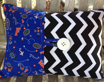 Lumbar Button Pillow Cover - Home Decor Accent Pillow Cover - 12x16 - My Favorite Things Collection - University of Florida Pillow Cover