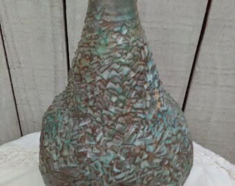 1970's Large Pottery Vessel Vase