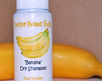 Banana Dry Shampoo Powder 3oz