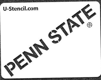 Penn State “PENN STATE” – Mini Stencil