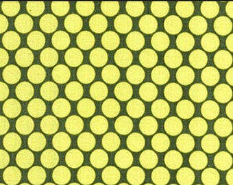 AB13 - Linen - Amy Butler Fabric Lotus Collection - Full Moon Polka Dot