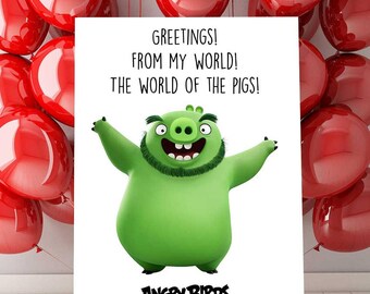 Angry Birds Printable, Angry Birds Party, Angry Birds Birthday, Leonard Quote, Angry Birds Nursery, Angry Birds Decorations
