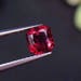 Ruby Vivid Red Pigeon Blood Mozambique Origin Ruby AAA+ Faceted Octagonal Cut 4.99 x 4.63 x 3.79 MM Size 1 Carat Weight