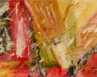 Abstract painting box "winds"