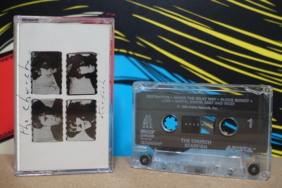 Starfish by The Church Vintage Cassette Tape