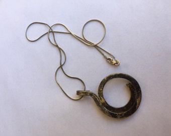 Sterling Silver Pendant with Chain