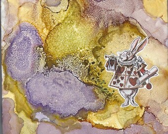 WHITE RABBIT ceramic tile