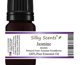 Jasmine Absolute (Jasminum Grandiflorum) Essential Oil 100% Pure Therapeutic Grade