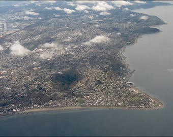 Poster, Many Sizes Available; Aerial View Of Alki Point 2