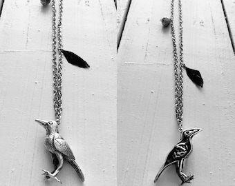 Necklace: Doctor Raven & Crow Mister