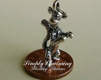 Sterling Silver Tigger Sterling Silver Charm