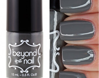 Gravestone - Grey Creme Nail Polish