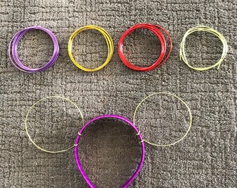 Custom Made-to-Order Wire Minnie Mouse Ears