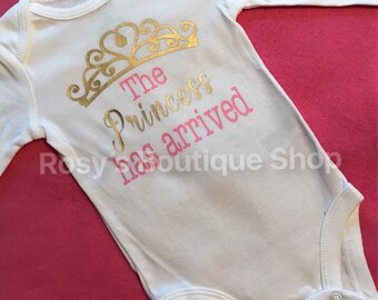 Baby girl Onesies, Baby shower gift, baby onesies