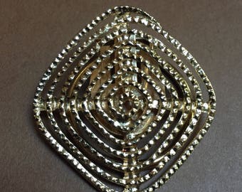 German Gold Tone Scarf Clip
