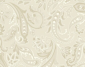 Benartex - Tan - Fleur - Paisley