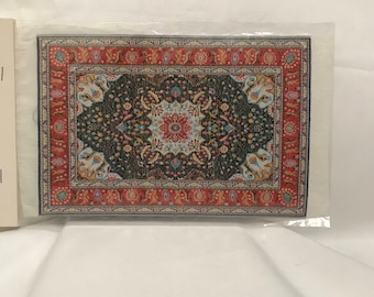 Dollhouse Miniature 1" Scale Rug