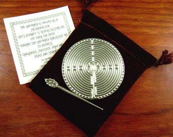 Handcrafted Labyrinth - Pocket Chartres Labyrinth - DT-POCKET